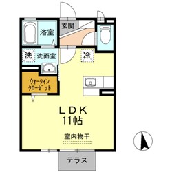 D-room下黒田の物件間取画像